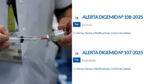 Alerta sanitaria: Digemid retira antibiótico inyectable usado en pacientes con diabetes por riesgo de partículas contaminantes