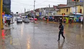 Senamhi emite alerta naranja por inicio de temporada de lluvias en diferentes regiones del país