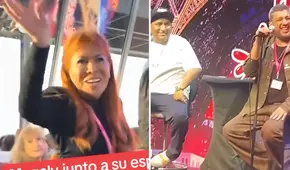 Magaly Medina causa furor al aparecer en show de Ricardo Mendoza y Jorge Luna en la Torre Eiffel