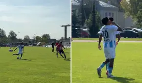Joao Grimaldo sigue 'endiablado' en Letonia: delantero peruano marcó golazo y encaminó el triunfo 3-2 de Riga FC