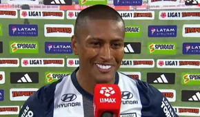 Pedro Aquino se rindió ante Matute tras marcar su primer gol con Alianza Lima: "Esta hinchada linda"