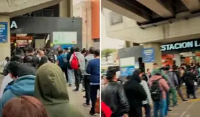 Línea 1 del Metro de Lima: pasajeros reportan fallas en los trenes y demoras en diversas estaciones