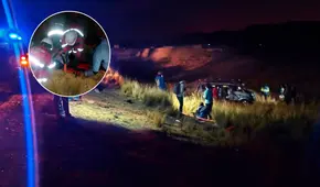 Un muerto y nueve heridos deja despiste de combi en Puno: conductor se dio a la fuga