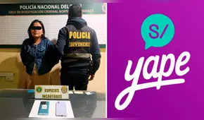 Detienen a mujer por recibir dinero de extorsión a través de Yape en Trujillo