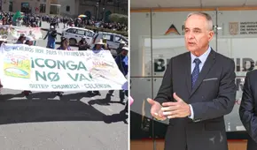 Conga no va: titular del Minem señala que proyecto minero no está en agenda del gobierno