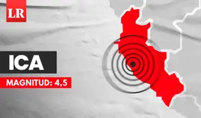 Temblor en Ica: sismo de magnitud 4,5 remeció Nazca esta tarde, según IGP