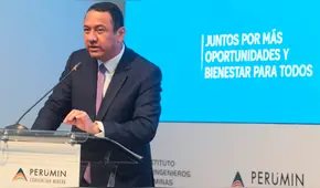"La agricultura puede esperar; un proyecto minero no", anuncia ministro de Desarrollo Agrario en Perumin sobre el derecho al agua