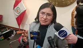 Katy Ugarte evita responder sobre reforma de AFP y censura al ministro de Justicia