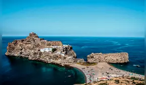 ¿La frontera más pequeña del mundo? Este 'peñón' es separado de Marruecos solo por 85 metros, pero no tiene acceso terrestre