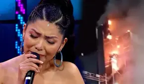 Incendio desata pánico en concierto de Yarita Lizeth en Chanchamayo y obliga a evacuar a los asistentes
