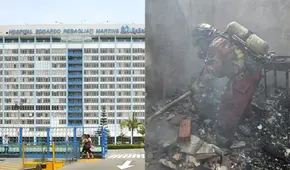 Bombera denuncia abandono en el Rebagliati tras grave lesión en incendio