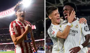 Alineaciones Real Madrid versus Atlético Madrid por la fecha 7 de LaLiga EA Sports 2025-2026