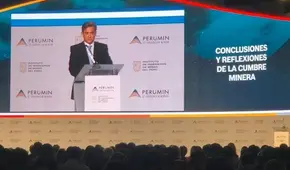 Perumin 37: presidente de Cumbre Minera respalda lucha contra la minería ilegal