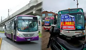 Corredor Morado modifica su ruta en San Juan de Lurigancho por paro de transportistas: conoce los nuevos desvíos