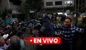 Paro de transportistas EN VIVO: se registran disturbios en los alrededores de Plaza San Martín y manifestantes desmayados