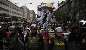 Marcha de la 'Generación Z': Represión policial y manifestantes heridos durante tercera fecha de movilizaciones