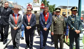 Presidente de la Corte Superior de Justicia de Moquegua participó en homenaje por el Día de las Fuerzas Armadas del Perú y a la Virgen de la Merced