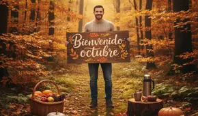¡Bienvenido octubre 2025! Comparte frases e imágenes bonitas para recibir este nuevo mes del año