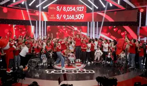 ¡Histórico! La Teletón 2025 supera la meta y alcanza S/ 9,168, 509 gracias a la fuerza solidaria del Perú
