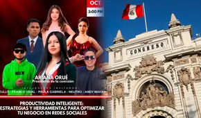 Congresista de Podemos Perú se inventa una charla para invitar a los influencers Zully, Neutro y Franco Vidal