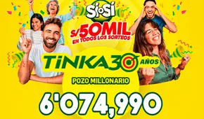 Resultados de La Tinka del 1 de octubre: resultados completos y ganadores del Pozo Millonario Resultados de La Tinka del 1 de octubre: resultados completos y ganadores del Pozo Millonario