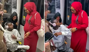 Embarazada reclama lugar a joven que llevaba su propia silla en el Metro: escena causa revuelo en redes Embarazada reclama lugar a joven que llevaba su propia silla en el Metro: escena causa revuelo en redes