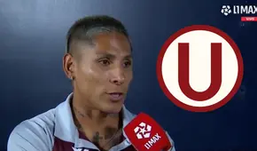 Raúl Ruidíaz sobre el liderato de Universitario en el Torneo Clausura: "No tengo cabeza para pensar en otras cosas" Raúl Ruidíaz sobre el liderato de Universitario en el Torneo Clausura: "No tengo cabeza para pensar en otras cosas"