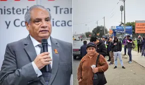 Usuarios estallan contra el ministro de Transportes por caos durante paro de 2 de octubre: “¿Con qué gremios habló? Le miente al pueblo”