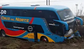 Choque de bus interprovincial en la Panamericana Norte deja un fallecido y un herido de gravedad en Chimbote Choque de bus interprovincial en la Panamericana Norte deja un fallecido y un herido de gravedad en Chimbote