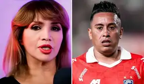 Lucy Cabrera no descarta que Christian Cueva sea el jugador que le envió mensajes comprometedores: "No puedes revelarlo" Lucy Cabrera no descarta que Christian Cueva sea el jugador que le envió mensajes comprometedores: "No puedes revelarlo"