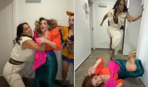 Johanna San Miguel y Katia Palma sorprenden con cómica ‘pelea’ tras reencuentro en América TV: "Se acabó tu reinado"