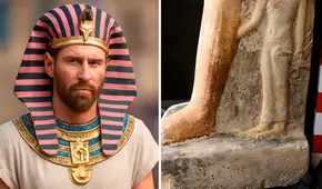 Arqueólogos descubren al ‘Messi' del Antiguo Egipto, una escultura de un noble que mide poco más de 100 cm