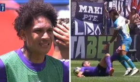 Hernán Barcos y la infantil expulsión que se ganó en Alianza Lima: hasta Paolo Guerrero quedó atónito por la roja al 'Pirata'