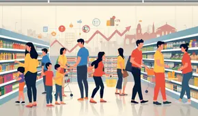 Consumo masivo en Perú crece 5,1% y hogares grandes lideran la recuperación en 2025