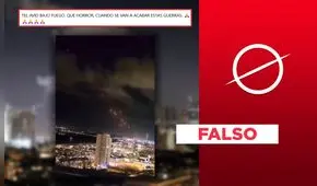 Este video no muestra ataque de Irán sobre Israel tras advertir posible reanudación de la guerra en agosto de 2025