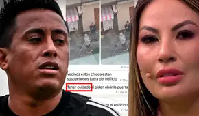 Pamela López estalla y acusa a Christian Cueva de vender su departamento y de mandar a intimidar a sus padres: "Sinvergüenza, cobarde"