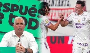 Diego Rebagliati se rinde a Universitario tras goleada ante Juan Pablo II: "El tricampeonato parece inevitable"