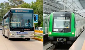 Horarios del Metropolitano, corredores y Metro de Lima para este feriado 8 de octubre