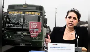 Ministra de la Mujer propone asistencia económica de 400 soles para hijos de choferes asesinados por extorsionadores