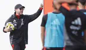 Manuel Barreto viene trabajando en el once que usará ante Chile este viernes en Santiago