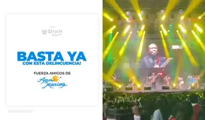 ‘La única tropical’ se pronuncia tras balacera que sufrió Agua Marina en concierto de Chorrillos: “Basta ya”