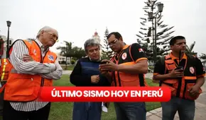 Temblor en Perú HOY, viernes 10 de octubre: ¿a qué hora y dónde ocurrió el último sismo vía IGP?