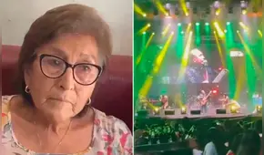 Madre de Renzo Palacios, cantante de Agua Marina, exige mayor seguridad tras atentado en pleno concierto: “No merecen esto”