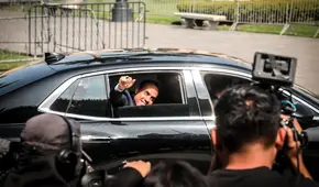 José Jerí llega a Palacio de Gobierno en su primer día como presidente de la República