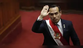 José Jerí tuvo su primera aparición oficial como presidente: se presentó ante Palacio de Gobierno