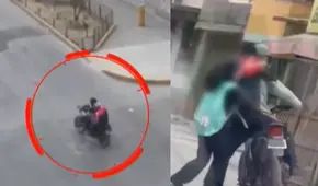 Adolescente frustra el robo de su celular tras enfrentarse a delincuentes y hacerlos caer de motocicleta en Villa El Salvador