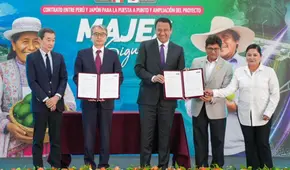 Perú y Japón sellan histórico acuerdo para modernizar el Proyecto Majes Siguas