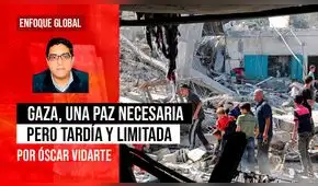 Gaza, una paz necesaria pero tardía y limitada, por Oscar Vidarte Arévalo Gaza, una paz necesaria pero tardía y limitada, por Oscar Vidarte Arévalo
