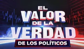 'El valor de la verdad' de los políticos: Beto Ortiz estrena nueva edición del programa con Rafael López Aliaga como invitado 'El valor de la verdad' de los políticos: Beto Ortiz estrena nueva edición del programa con Rafael López Aliaga como invitado