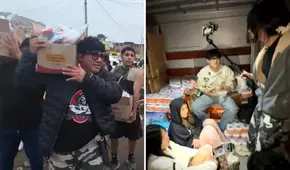 Streamers y tiktokers apoyan a damnificados del incendio de Pamplona Alta en SJM: "No están solos"